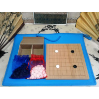 Игра Го. Комплект игры Го "Начало " в цветной пластиковой сумке.